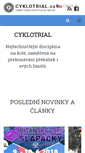 Mobile Screenshot of cyklotrial.cz